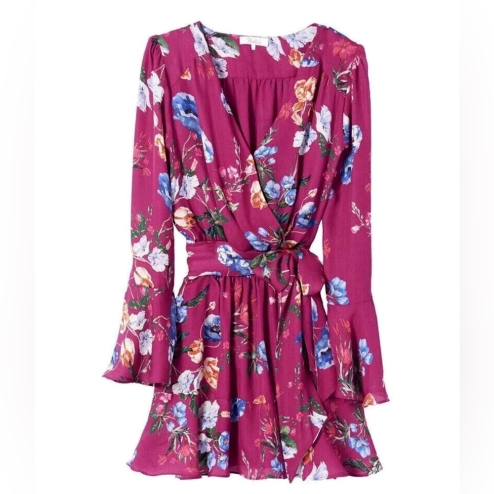 Parker Multicolor Floral Dress XS